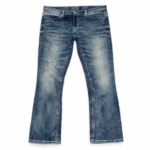 Buckle Black Men's Fit No 186 Straight Distressed Jeans Men’s Size 34